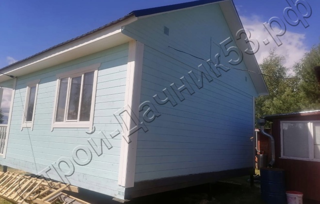 5 Брусовой дом ОД-16, 6х7м, 42М², Тульская область, Заокский район, коттеджный поселок «Покровское Южное» (4)